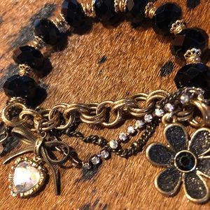 VINTAGE BETSY JOHNSON BRACELET  OS